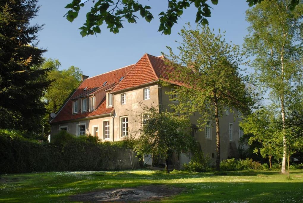 Haus Keppelborg: Zi Ferdinand Mit Rosengartenblick Heek Exterior photo